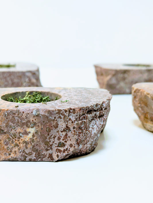 Flat Stone Red Agate