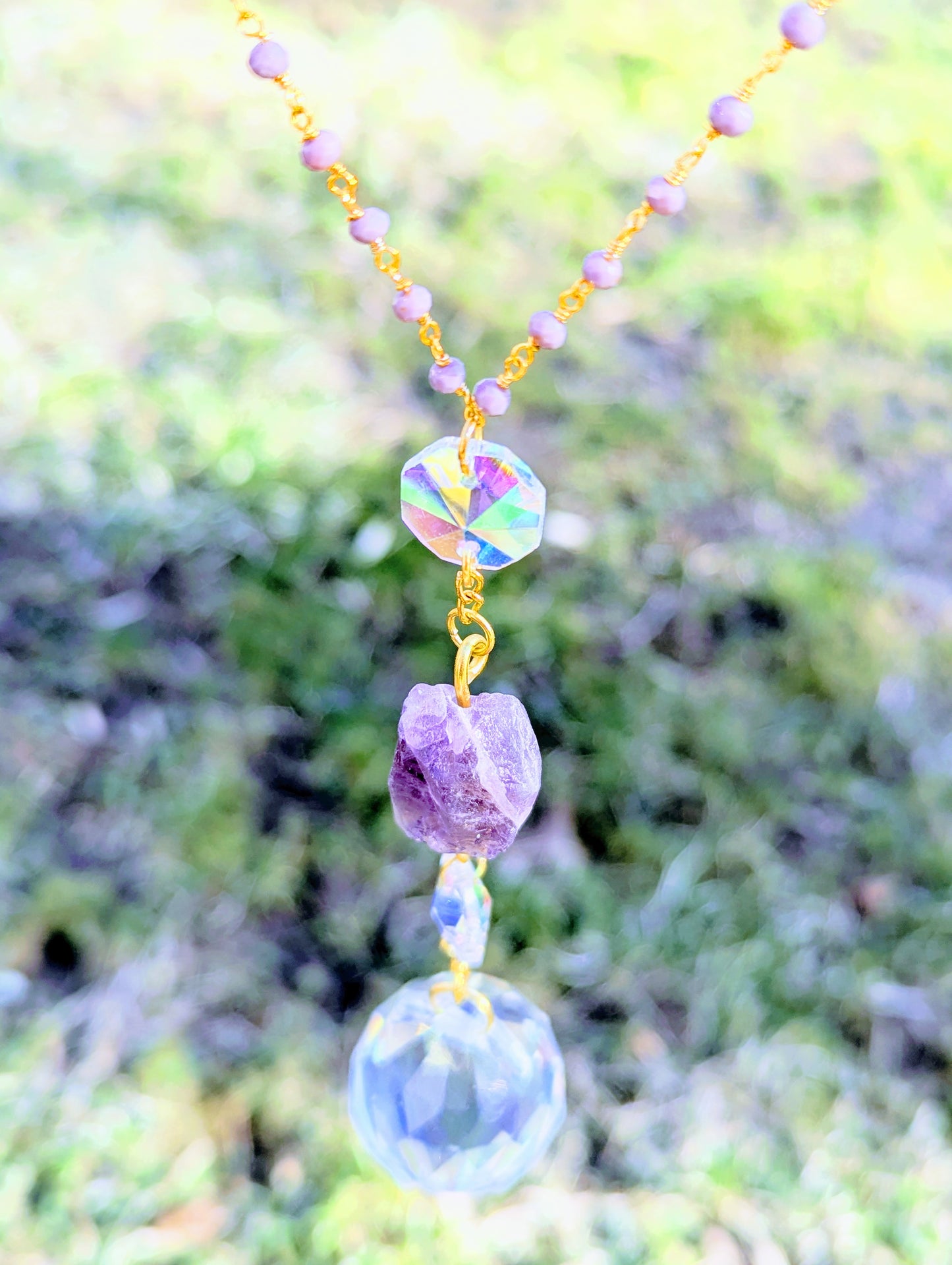 Half-Mooncatcher Amethyst