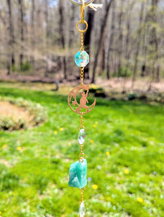 Himmeli Suncatcher Large Green Aventurine