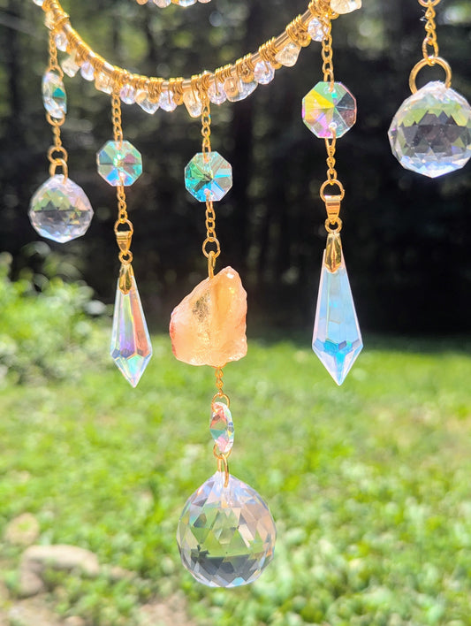 Orbital Suncatcher Citrine
