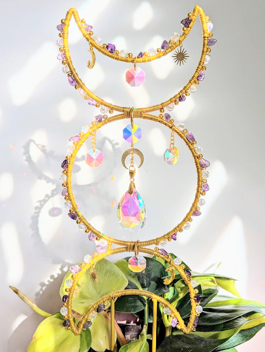 Trellis Triple Moons