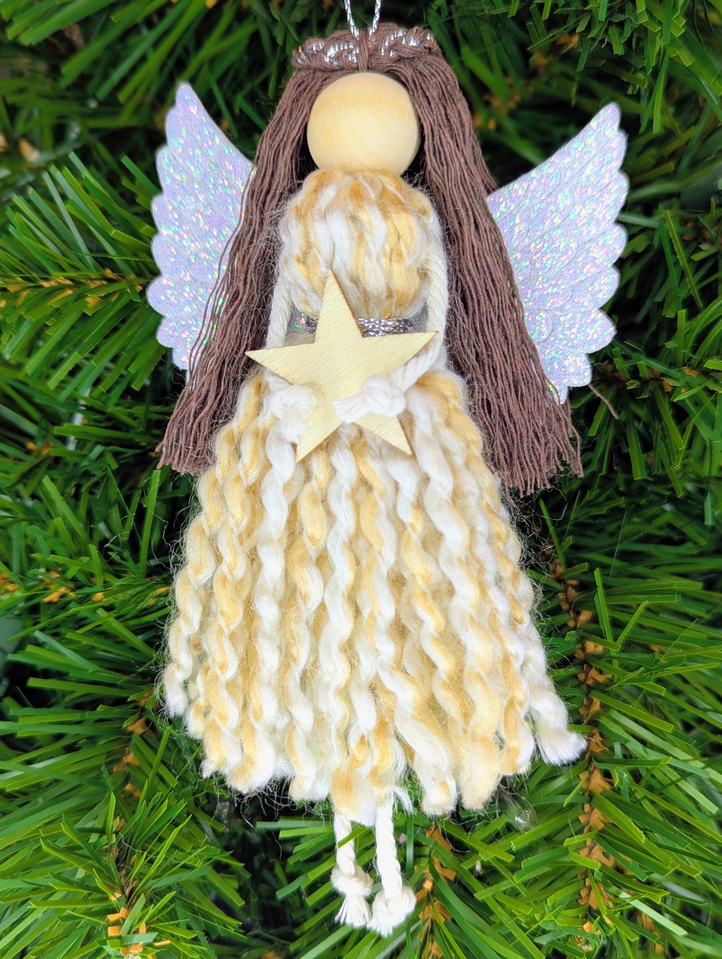 Angel Dark Brown Hair