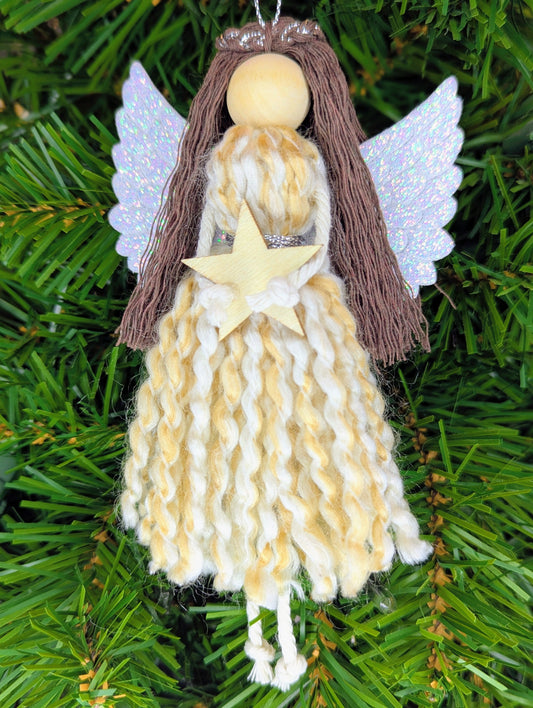 Angel Dark Brown Hair