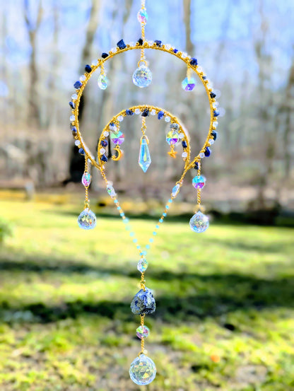 Half-Mooncatcher Blue Sodalite