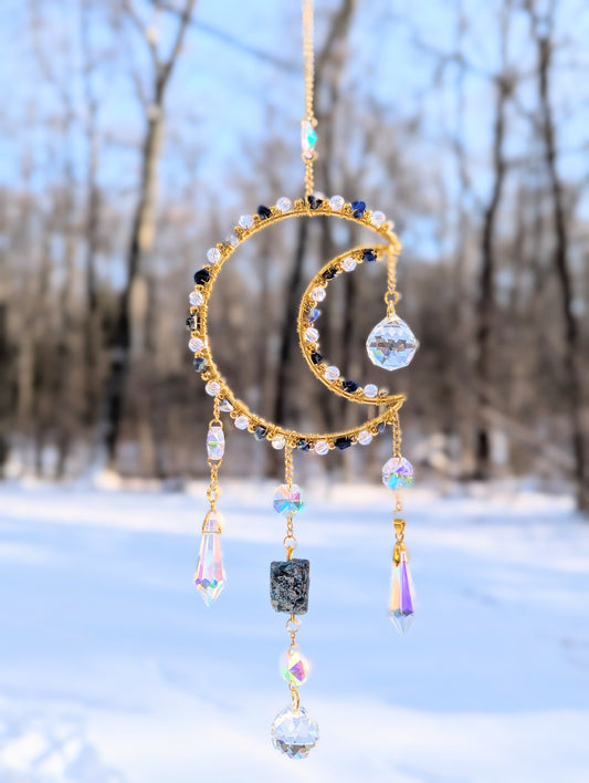 Mooncatcher Blue Sodalite & Blue Apatite