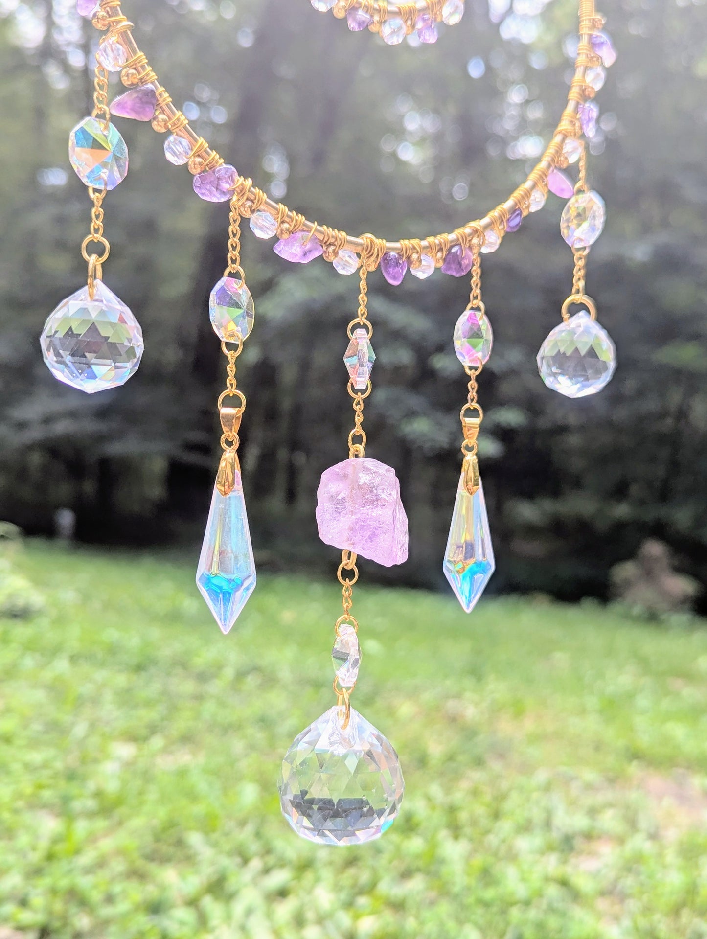 Orbital Suncatcher Amethyst