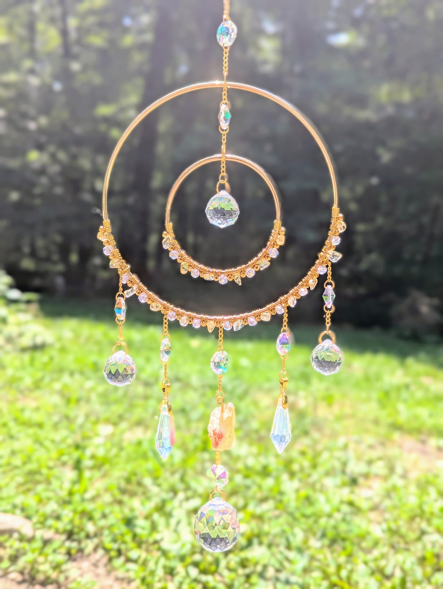 Orbital Suncatcher Citrine